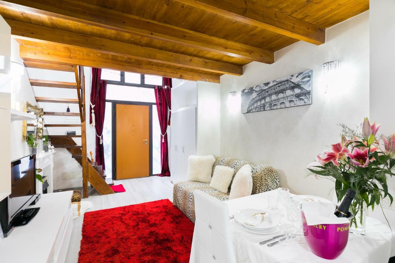 Diana Romantic Loft Рим Екстериор снимка